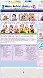 Mobile Screenshot of childrensdentistwoodstock.com